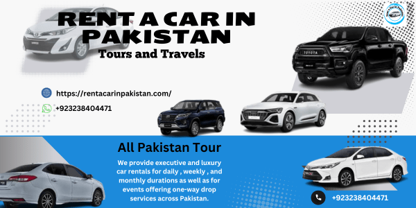 Rent a car in pakistan