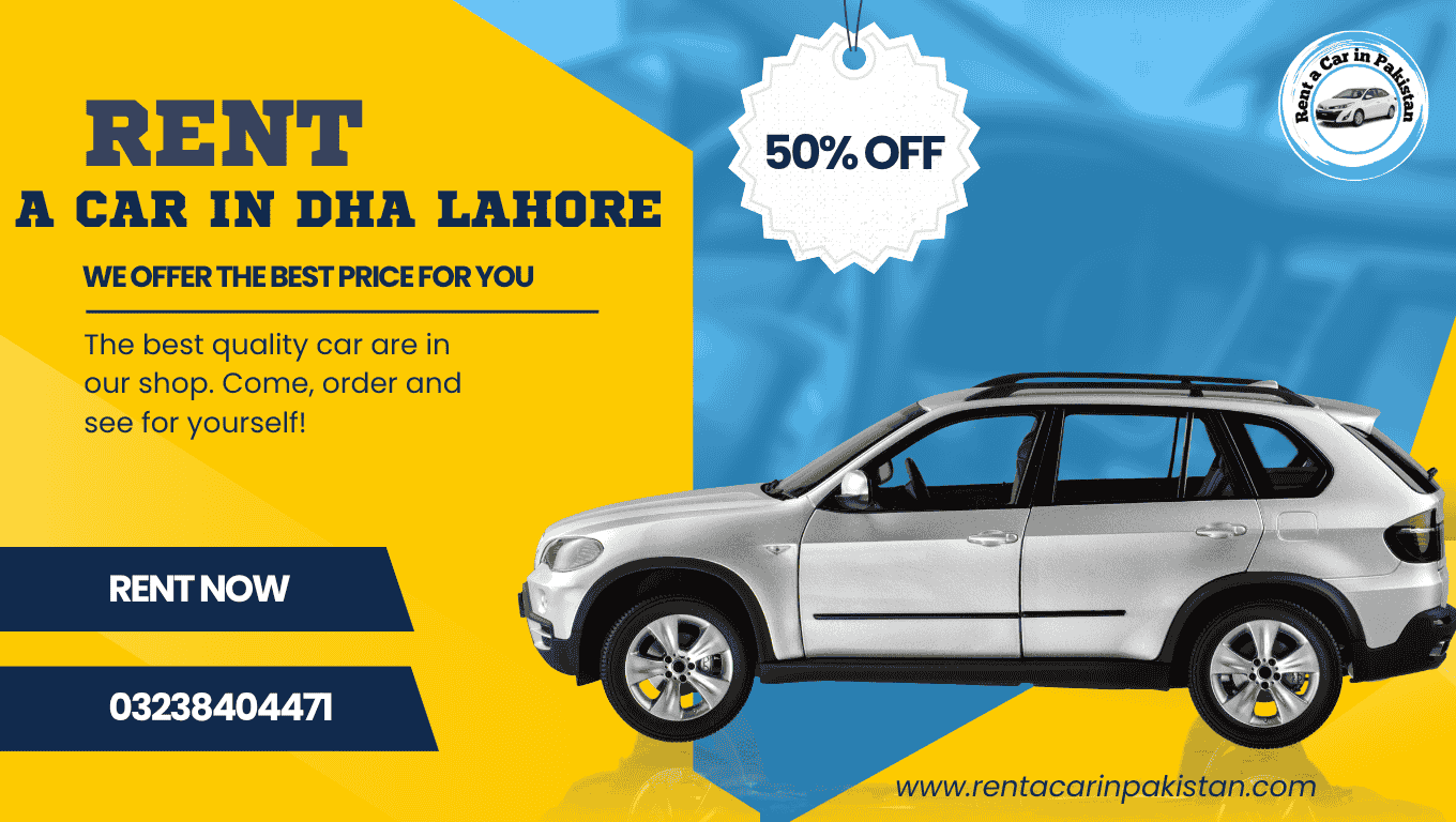Hire a Car in DHA Lahore for Rent